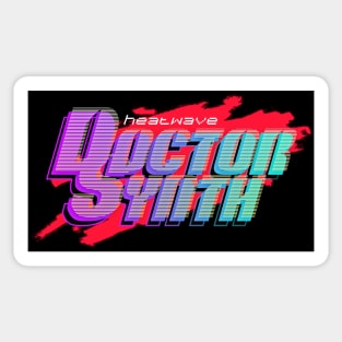 HEATWAVE - DOCTOR SYNTH #1 Sticker